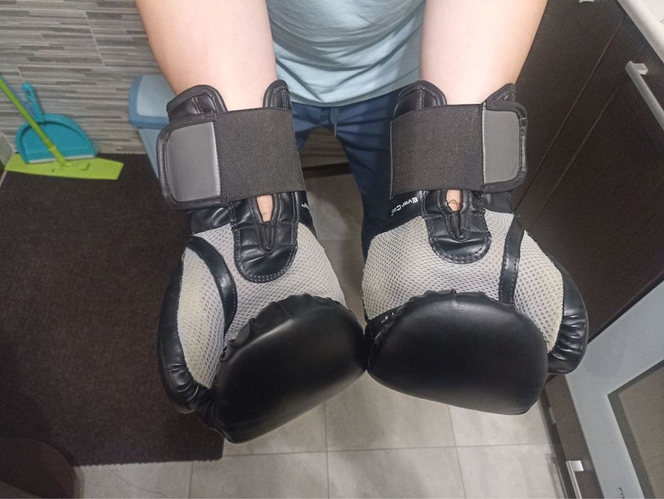 Боксерські рукавиці Everlast protex2, перчатки для бокса