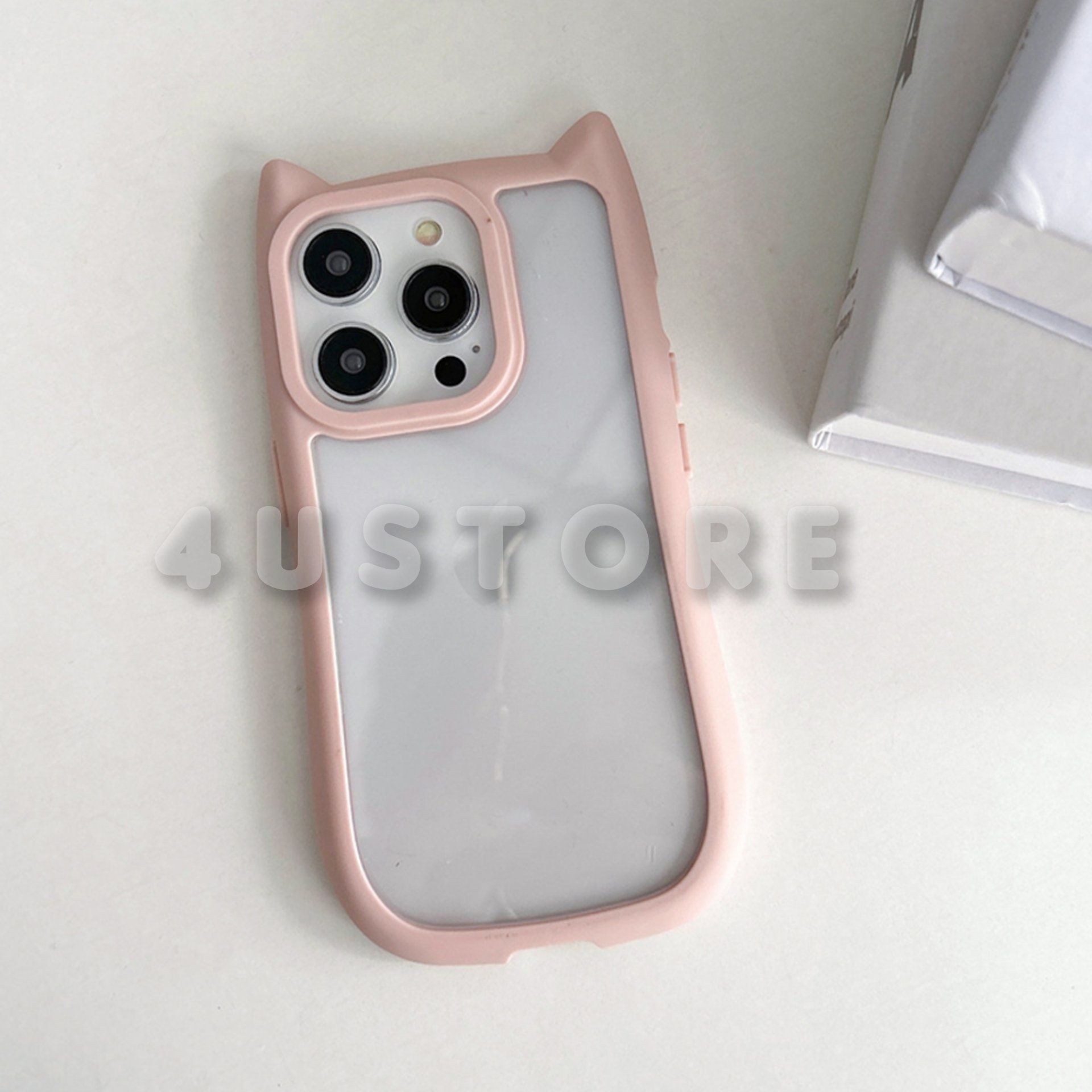 Чехол Кошачьи ушки на iPhone 16 Pro Max чохол котячі вушка кицячі