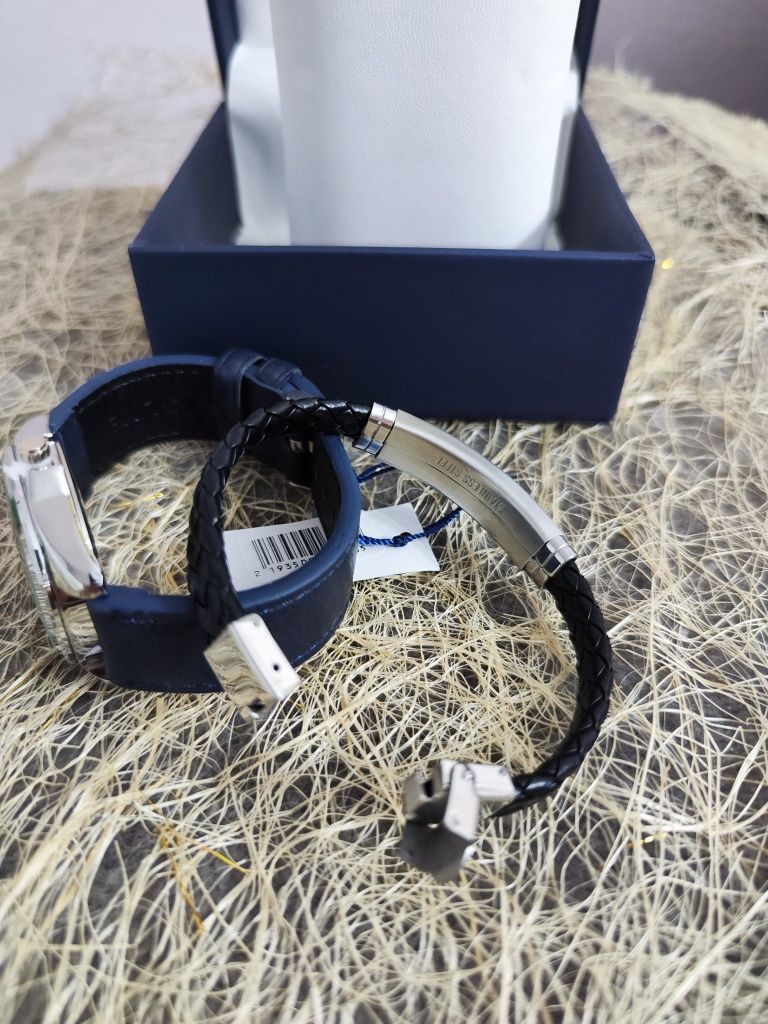Conjunto relógio e pulseira homem da marca Skyline