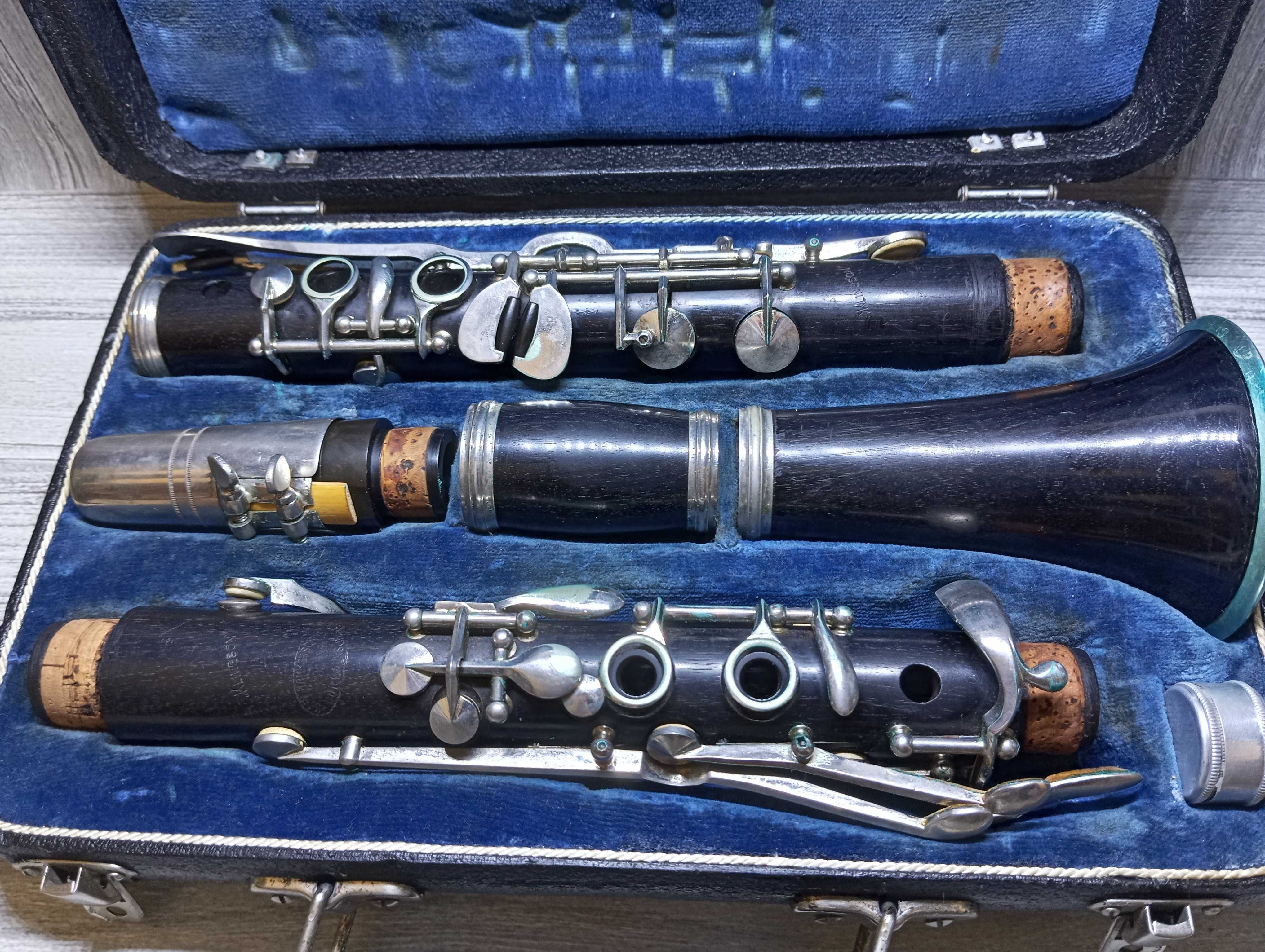 Zabytkowy klarnet - Karl Hammerschmidt - Klingson