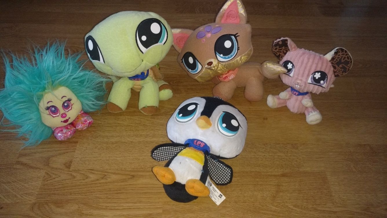 Duże maskotki przytulanki Littlest pet shop