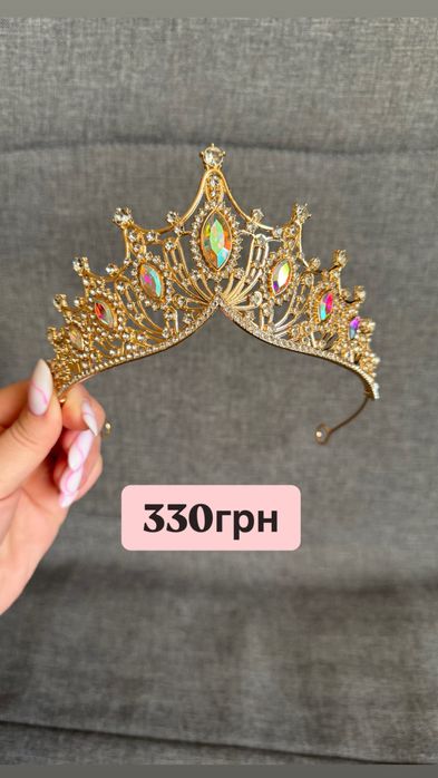 Корона, діадема, диадема, прикраса, на торт, біжутерія