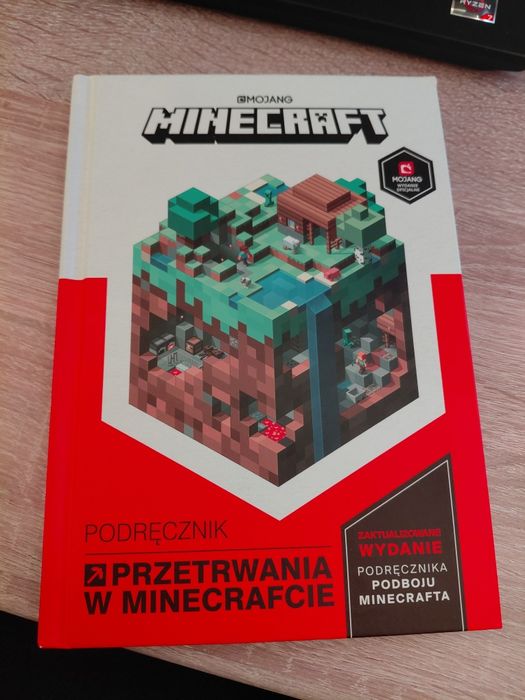 Książka minecraft "podręcznik przetrwania w minecraft