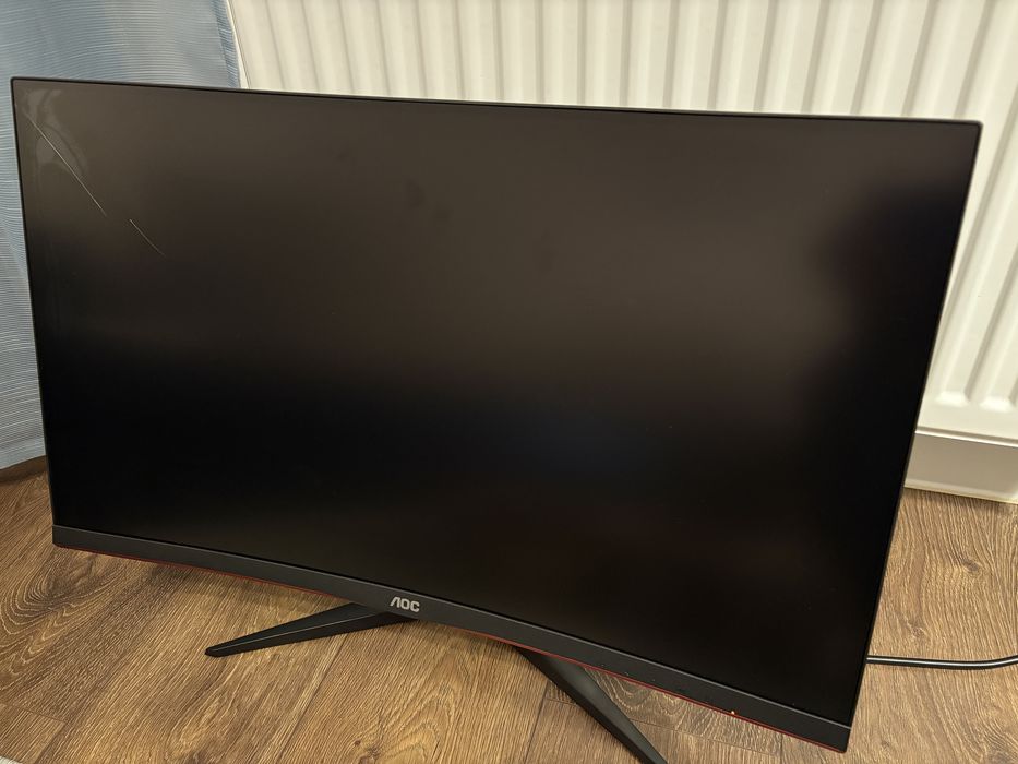 Monitor 27” AOC C27G2ZE uszkodzony