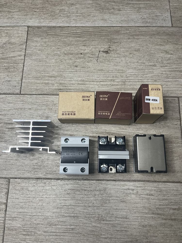 Реле твердотельное SSR 40DA / 100DA  220 / 380