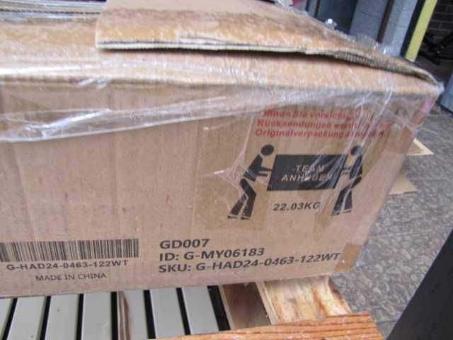 JUMMICO Biurko z regulacją wysokości  elektryczne 120x60 cm