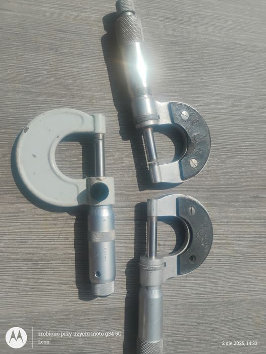 Mikrometr 3 szt kpl