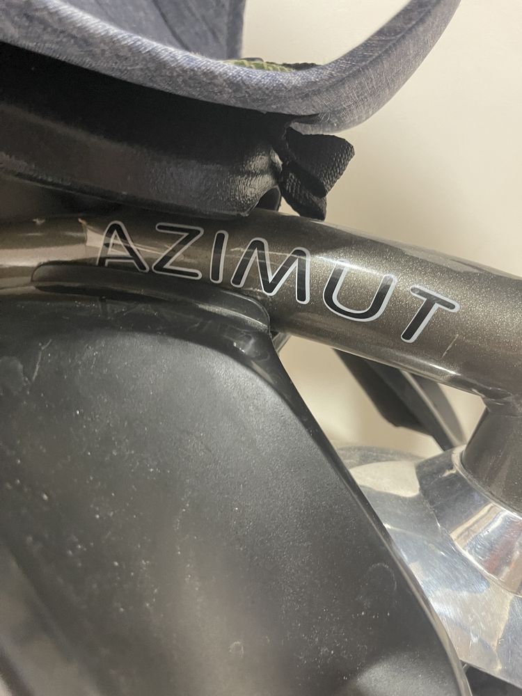 Дитячий велосипед з ручкою Azimut