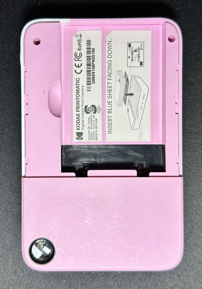 Kodak Printomatic: na papierze ZINK
