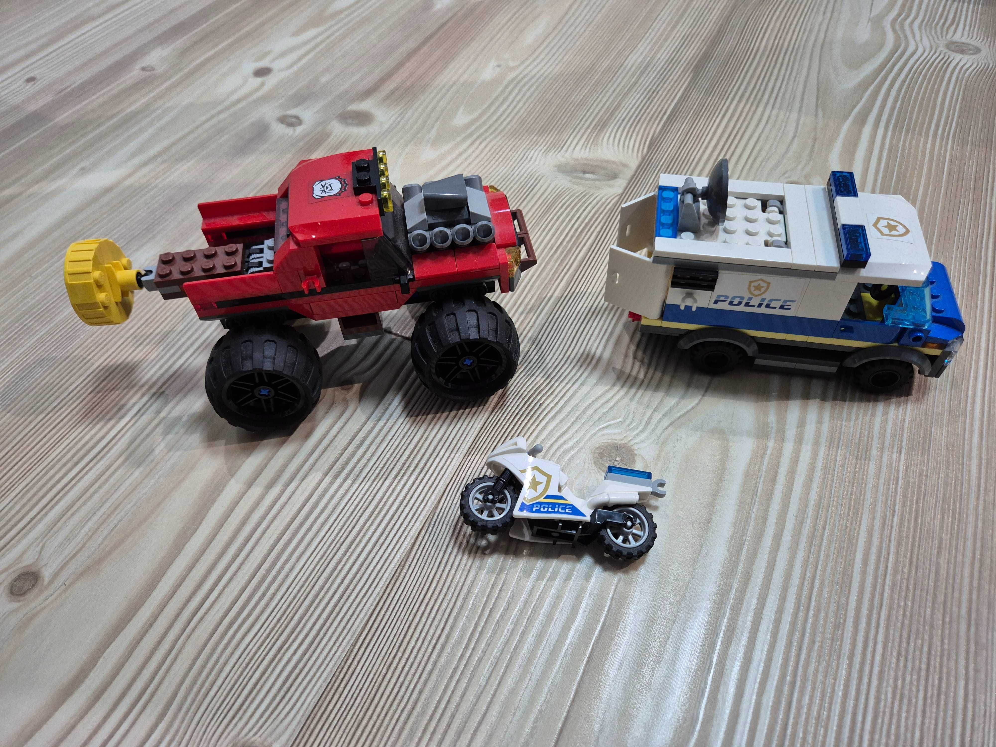 Klocki LEGO CITY 60245 Policja-napad na bank z użyciem monster trucka
