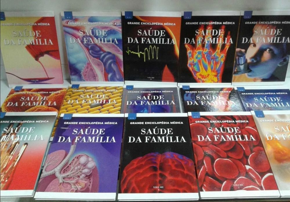 Urgente- Grande Enciclopédia Médica- Saúde da Família (15 livros)