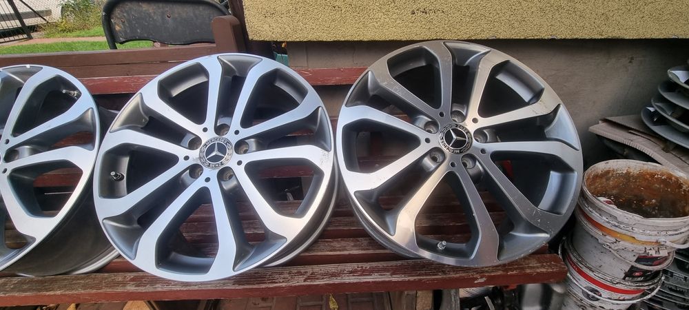 Felgi 5x112x19 Mercedes ML oryginalne z czujnikami ciśnienia