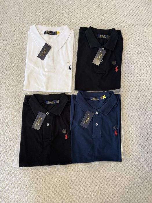 Polo Białe Męskie Polo Ralph Lauren S-2XL