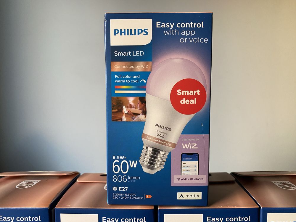 Philips Wiz Lampada inteligente RGB + Branco