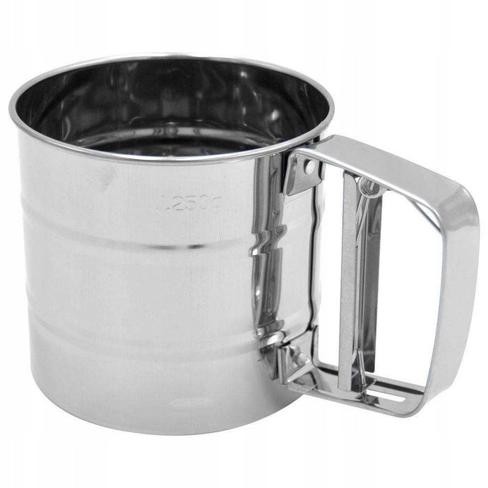 zestaw do pieczenia ciasta tortu stalowy 8el.