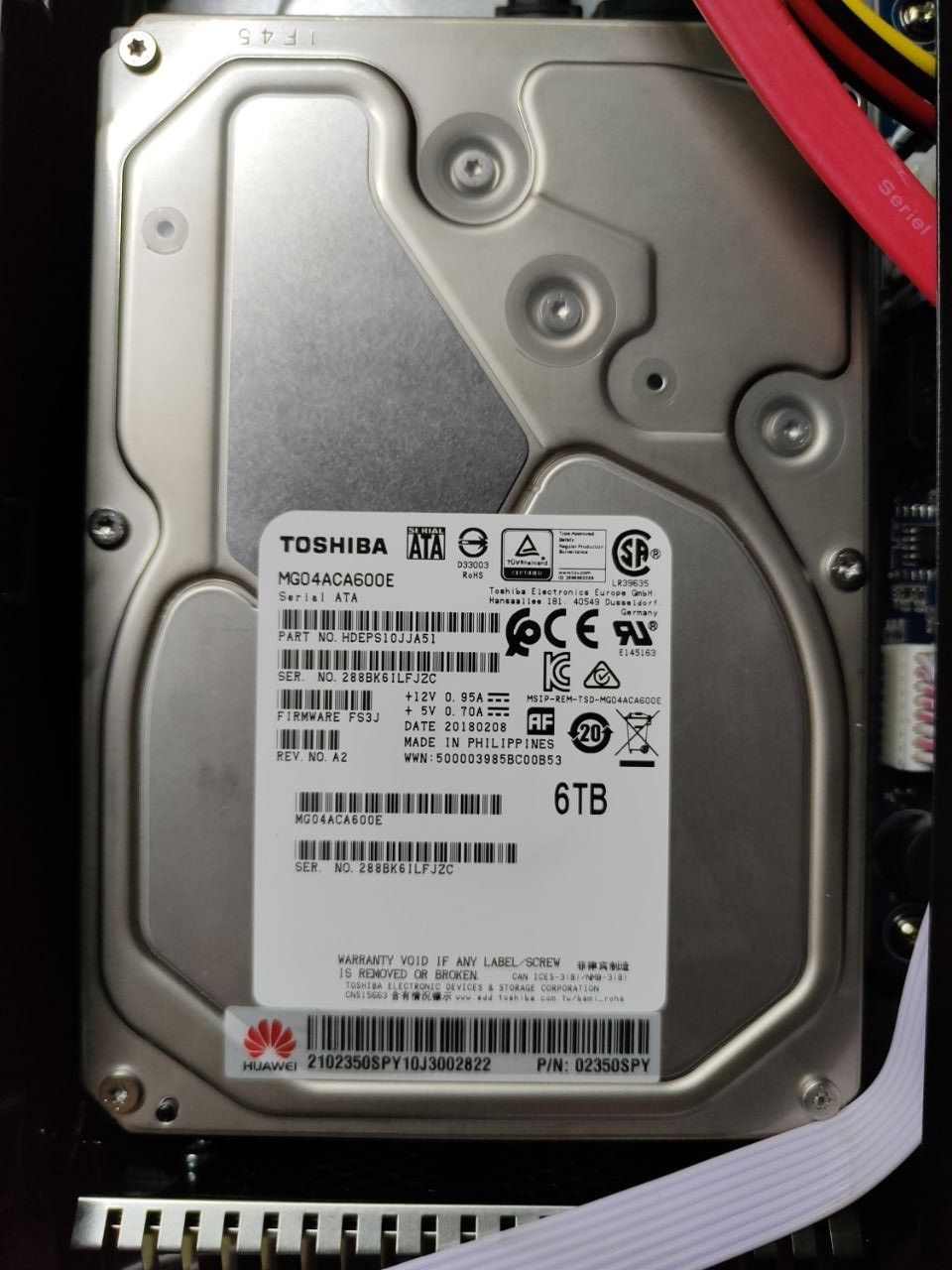 HDD Toshiba 6TB, жёсткий диск