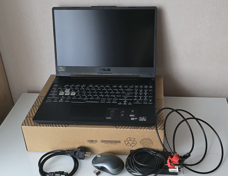 Laptop ASUS TUF A15 Ryzen 5 RAM 32 GB / M2 512 + SSD 1 TB / GTX 1650