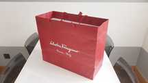 Duża torba zakupowa Salvatore Ferragamo 48 x 38 x 20 cm