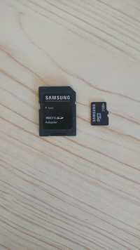 Карта памяти Samsung micro SD 2 GB (+ переходник)