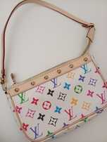 Louis Vuitton multicolor mala torebka do reki