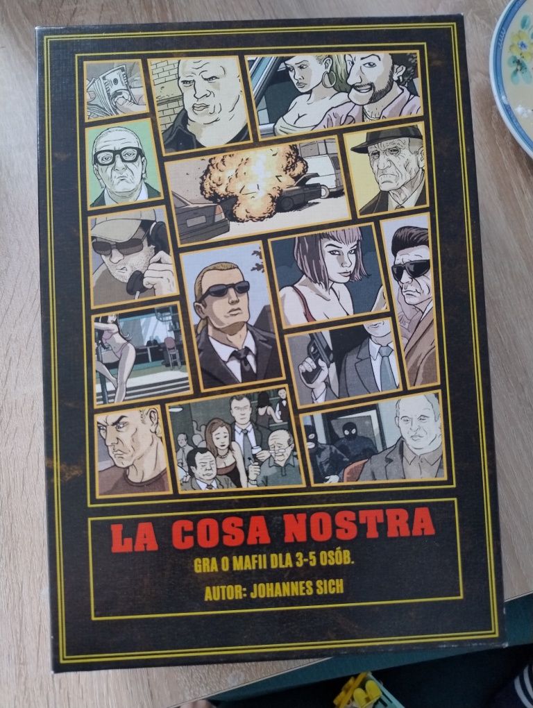 La cosa nostra- gra planszowa