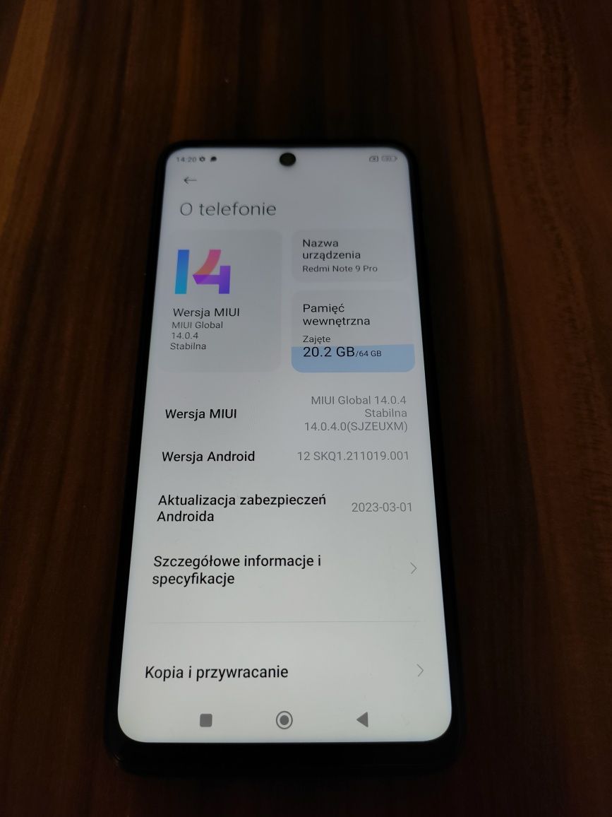 Redmi Note 9 Pro 6/64GB Zielony