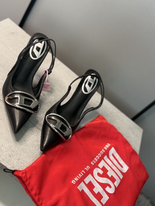 Туфлі на підборах дізель diesel лодочки 37 36