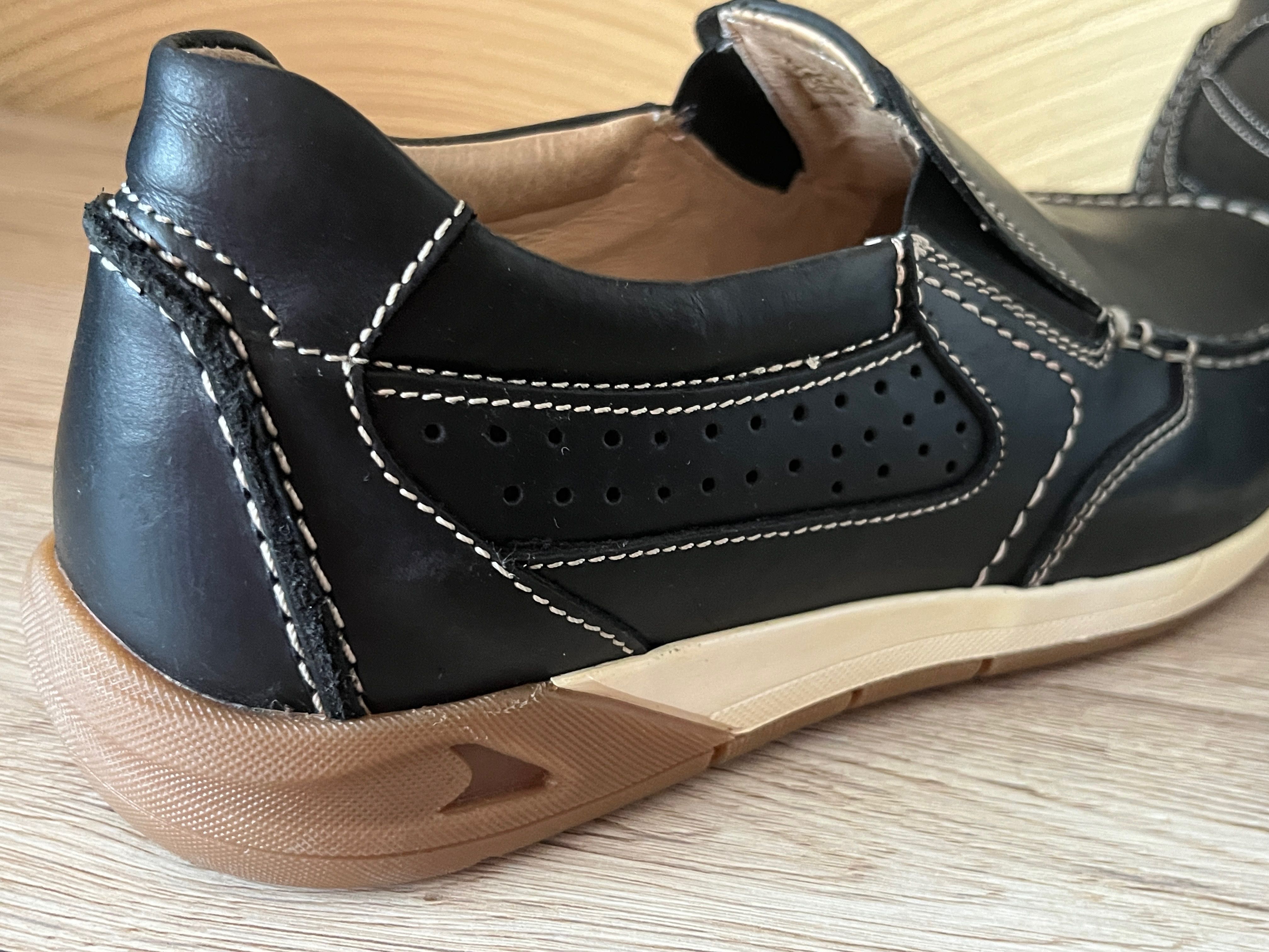 Męskie skórzane mokasyny Slip-on Walbusch