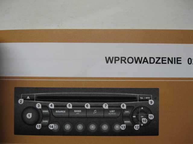 Peugeot 307  2005- 2008 książka instrukcja obsługi PL kolorowa orygin!