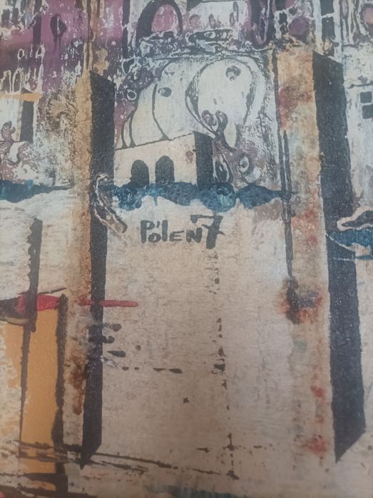 Pólen - Óleo sobre tela