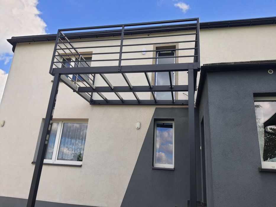 Taras stalowy zewnętrzny ocynk ogniowy