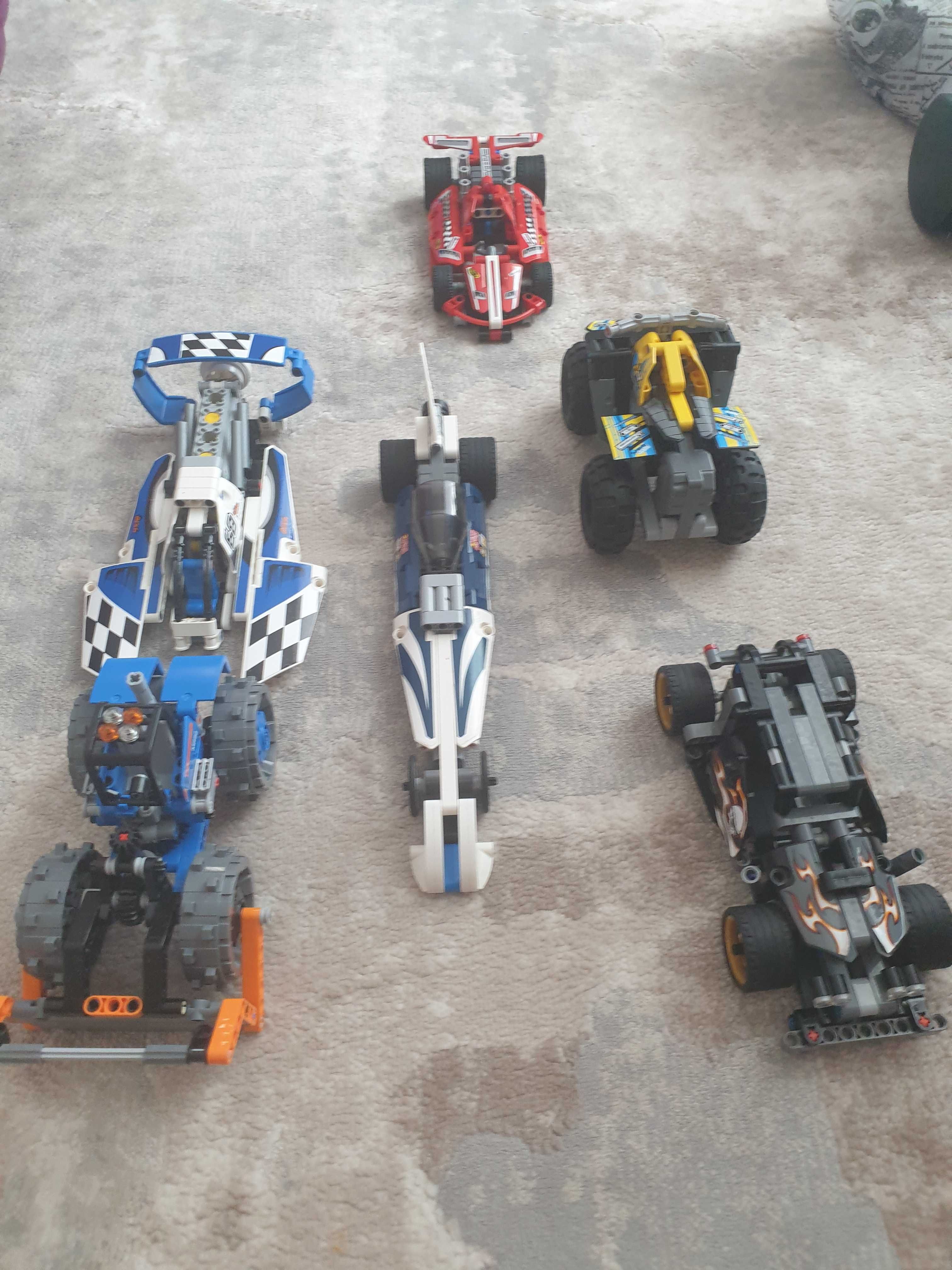 Lego technic машинки 6 машинок дешево разом оригінал