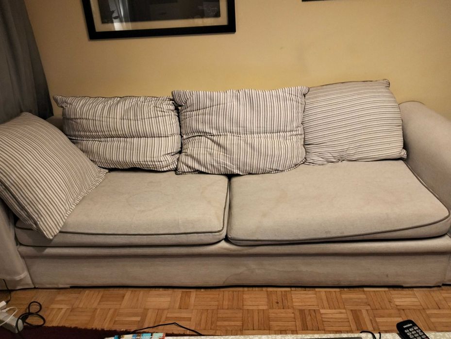 Sofa 240 cm / 100 cm. Oddam za darmo za zabranie i zniesienie z 3 p.