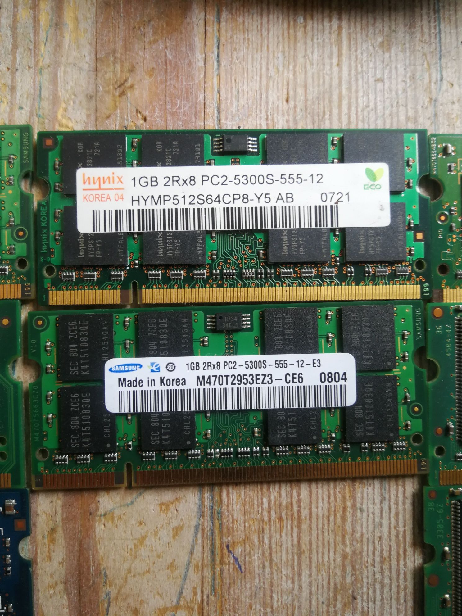 Zestaw Pamięć do laptopa DDR2