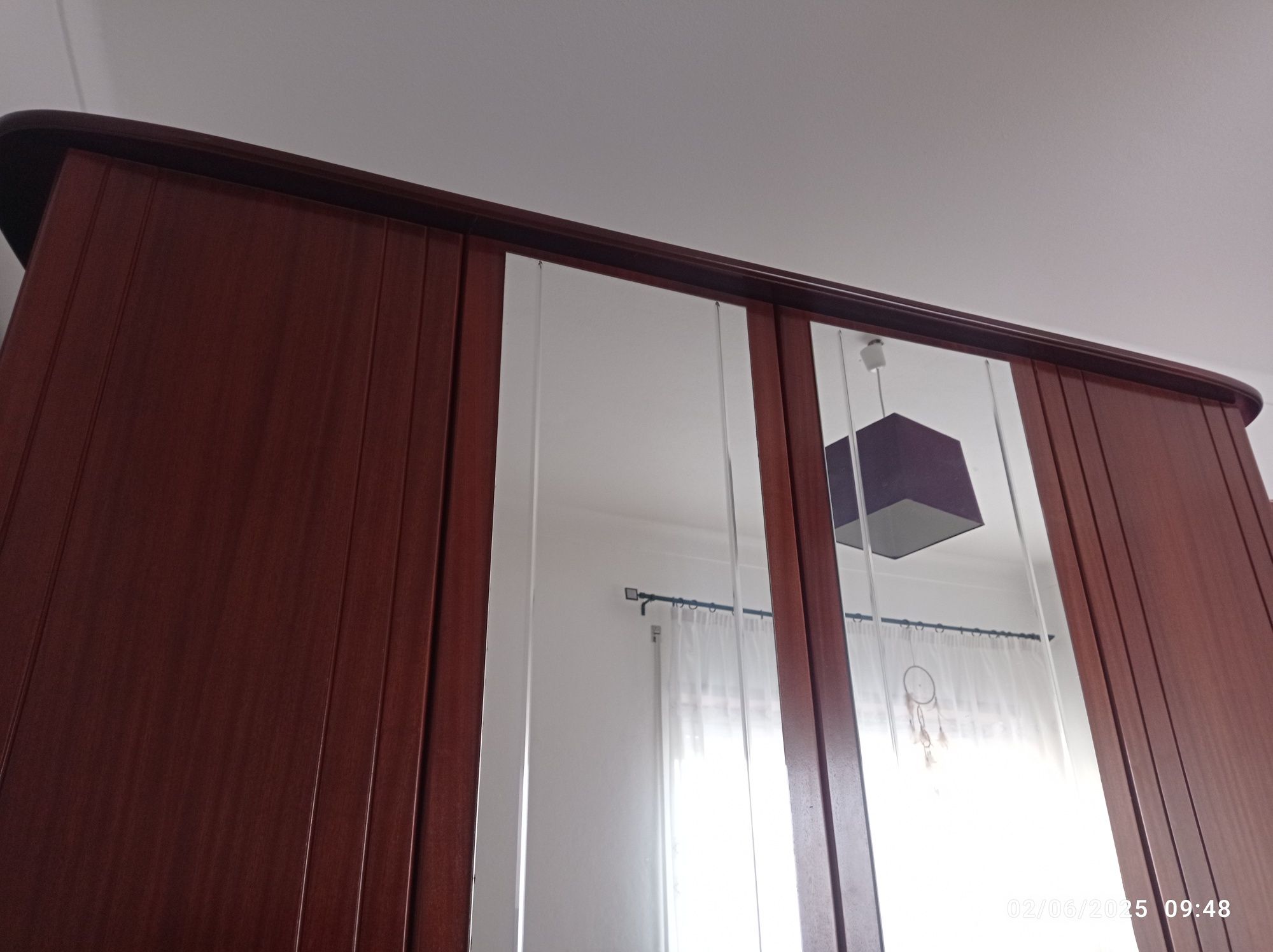 Armário 4 portas 2 espelhos Guarda roupa