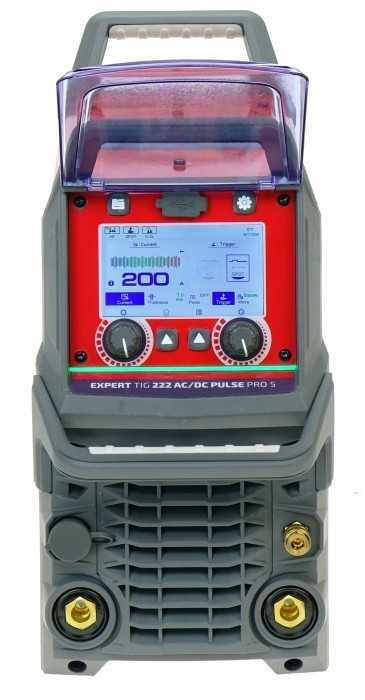 Spawarka TIG Ideal EXPERT TIG 222 AC/DC PFC pulse Pro5 LCD