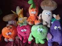 8 peluches de coleção