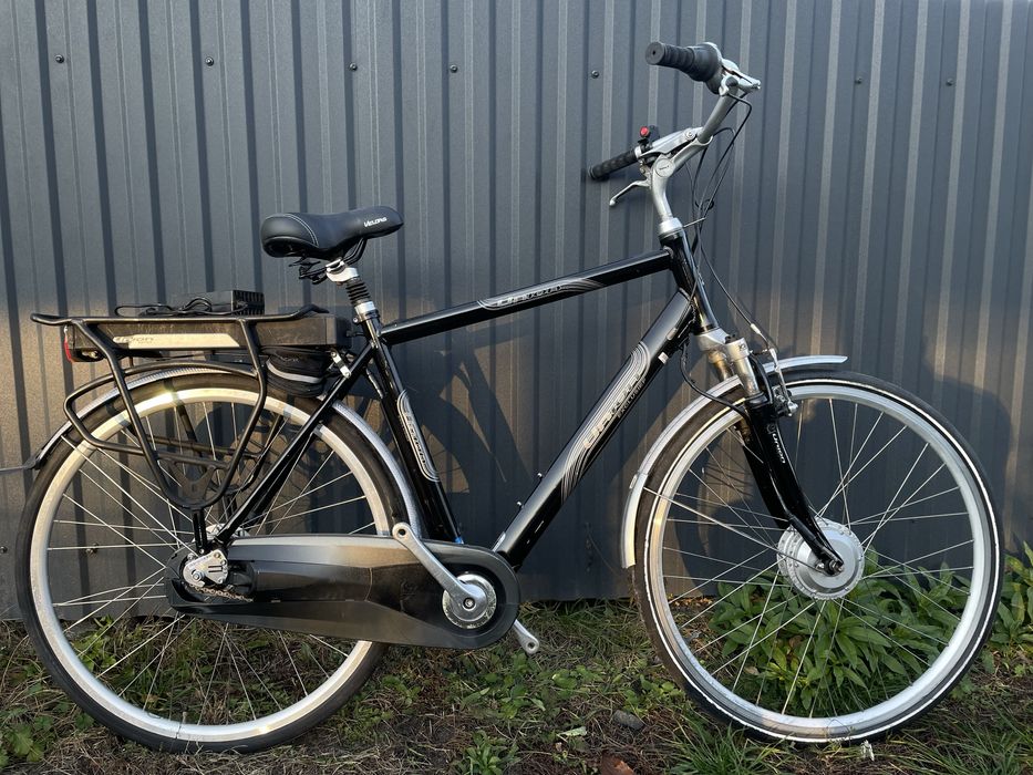 Ручка газу! Електро-велосипед Union на планетарці nexus 8