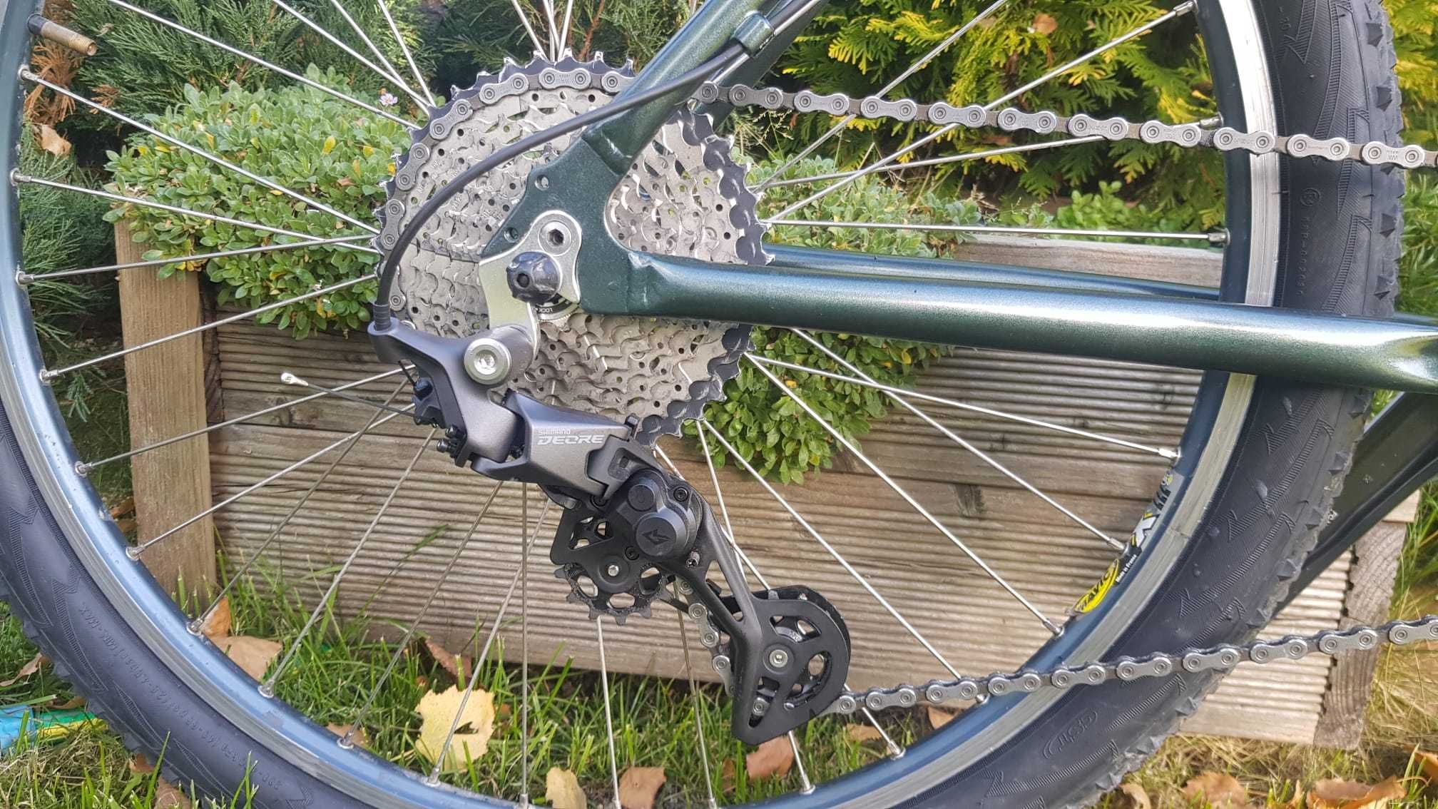 Rower - hardtail 17 cali - osprzęt SHIMANO DEORE.