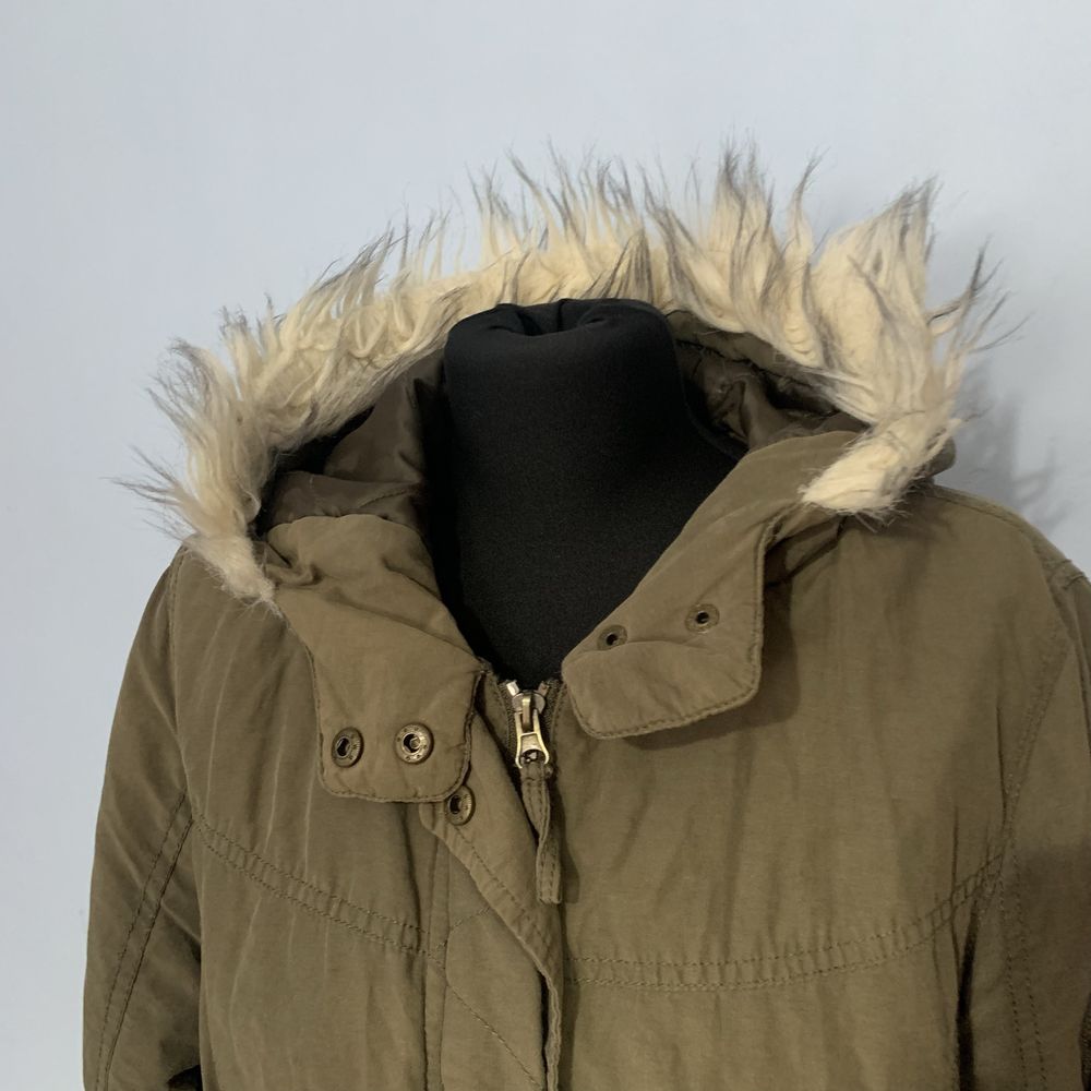 Wiosenna kurtka parka khaki plus size 42 44 Okay