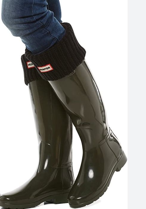 Meias Hunter para botas altas novas a estrear ainda na caixa M(38)L(39