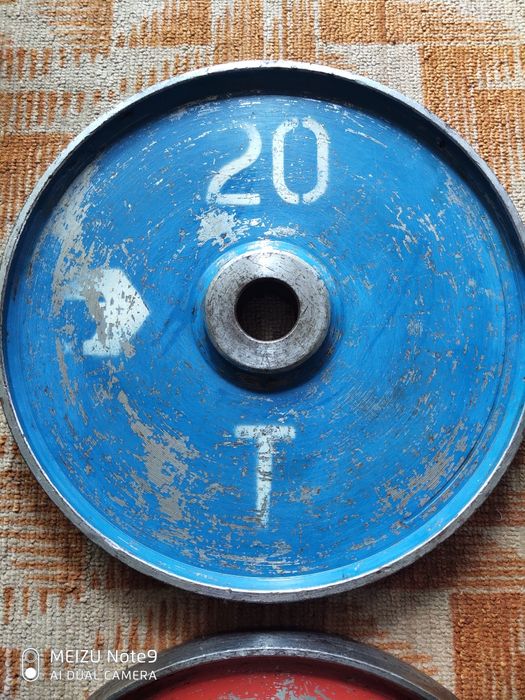 Блины олимпийские,  Стройгидравлика 20кг