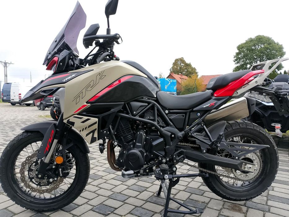 Benelli TRK 702X Benelli TRK 702X. DEMO tylko 430km. 2024r. 3 kufry. Raty, transport