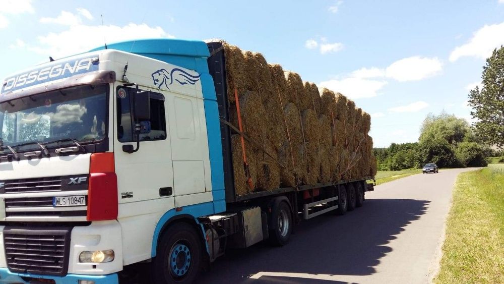 Słoma, siano, sianokiszonka transport Zambrów Węgrów Warszawa stawiski