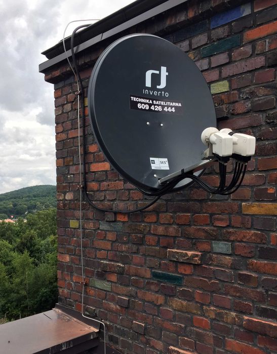 Montaż, naprawa, ustawienie anten satelitarnych Wałbrzych i okolice