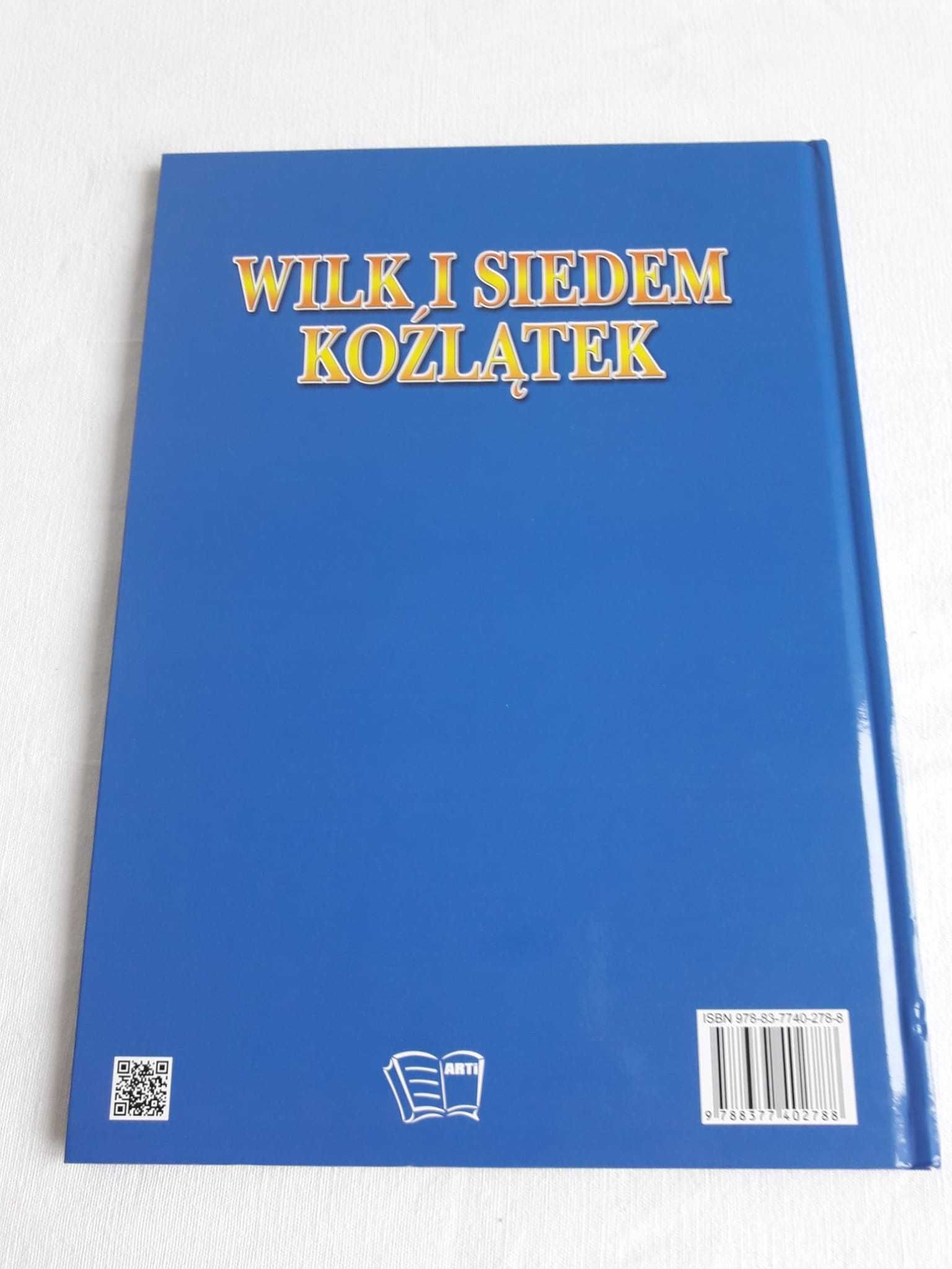 Książka dla dzieci " Wilk i siedem koźlątek"