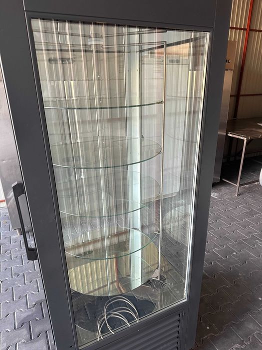 Witryna cukiernicza obrotowa Szafa chłodnicza