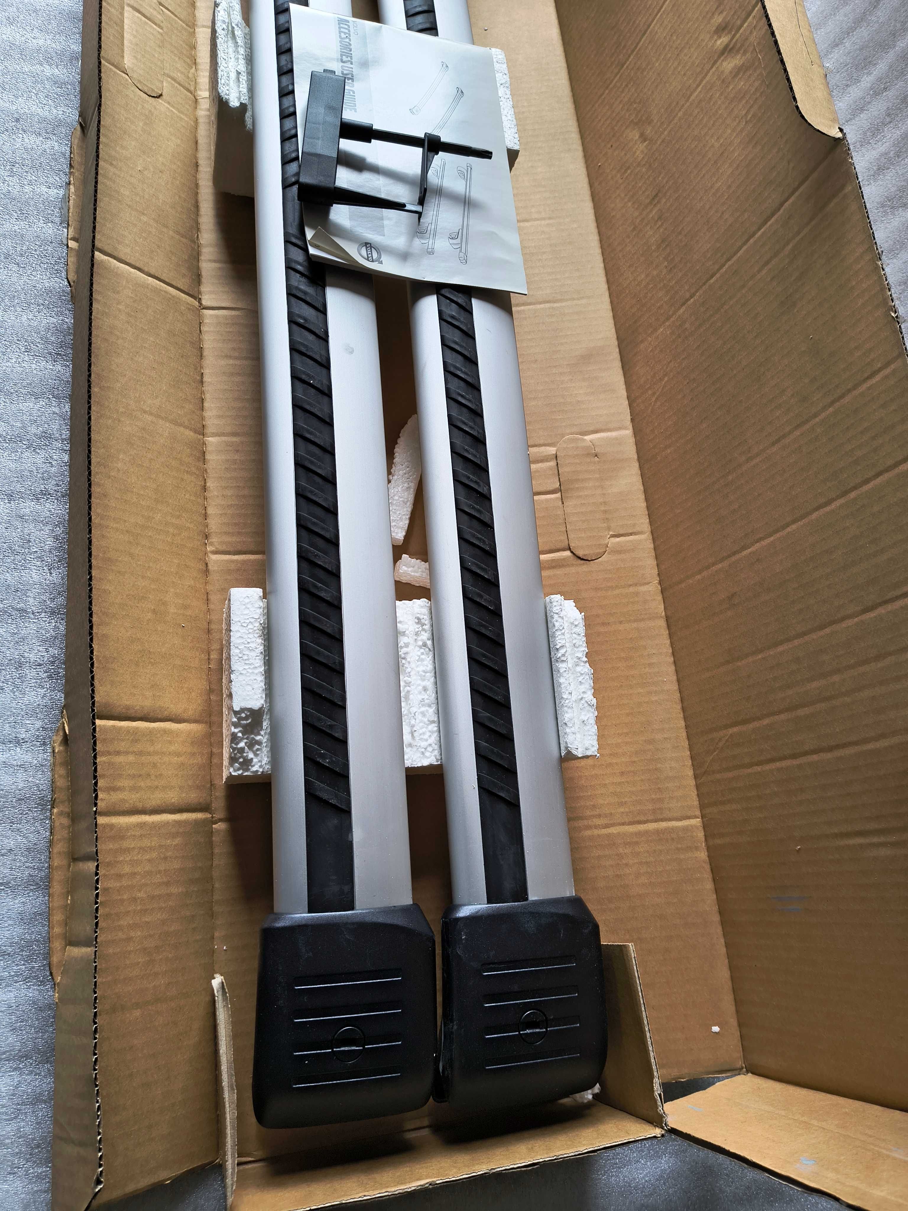 Belki dachowe bagażnik bazowy XC90 I VOLVO OE 307.581.62 NOWE ORG.