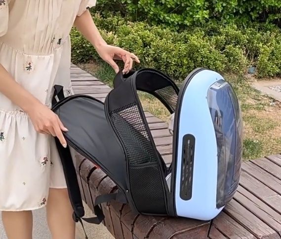 Рюкзак-переноска для котів. Переноска для тварин. Рюкзак для собак.