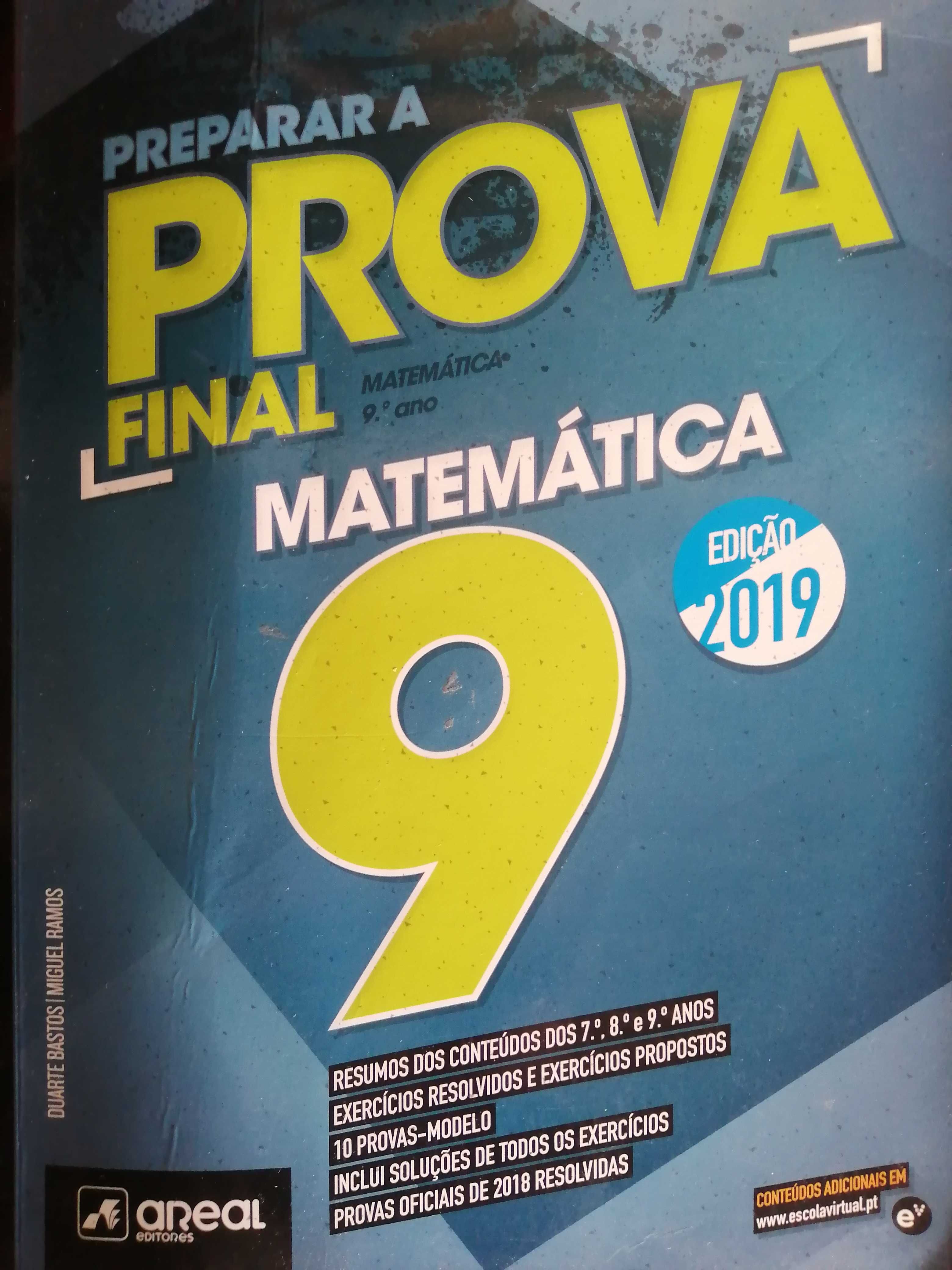 Livro preparação exame 9 ano matemática